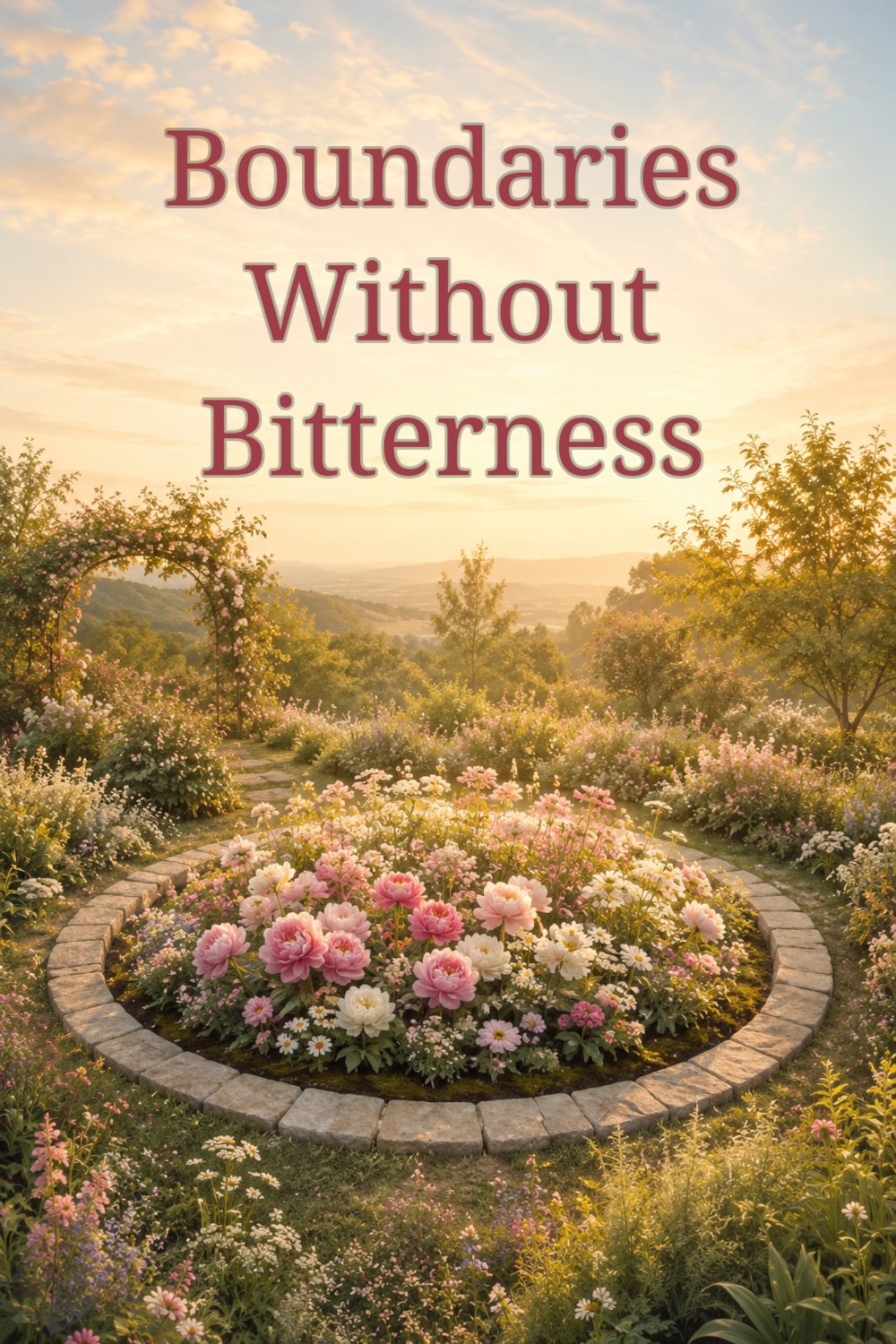 Book cover - Boundaries Without Bitterness